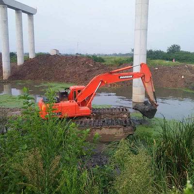 邢台市水陆挖机租赁江南科技公司 专业特种设备出租服务